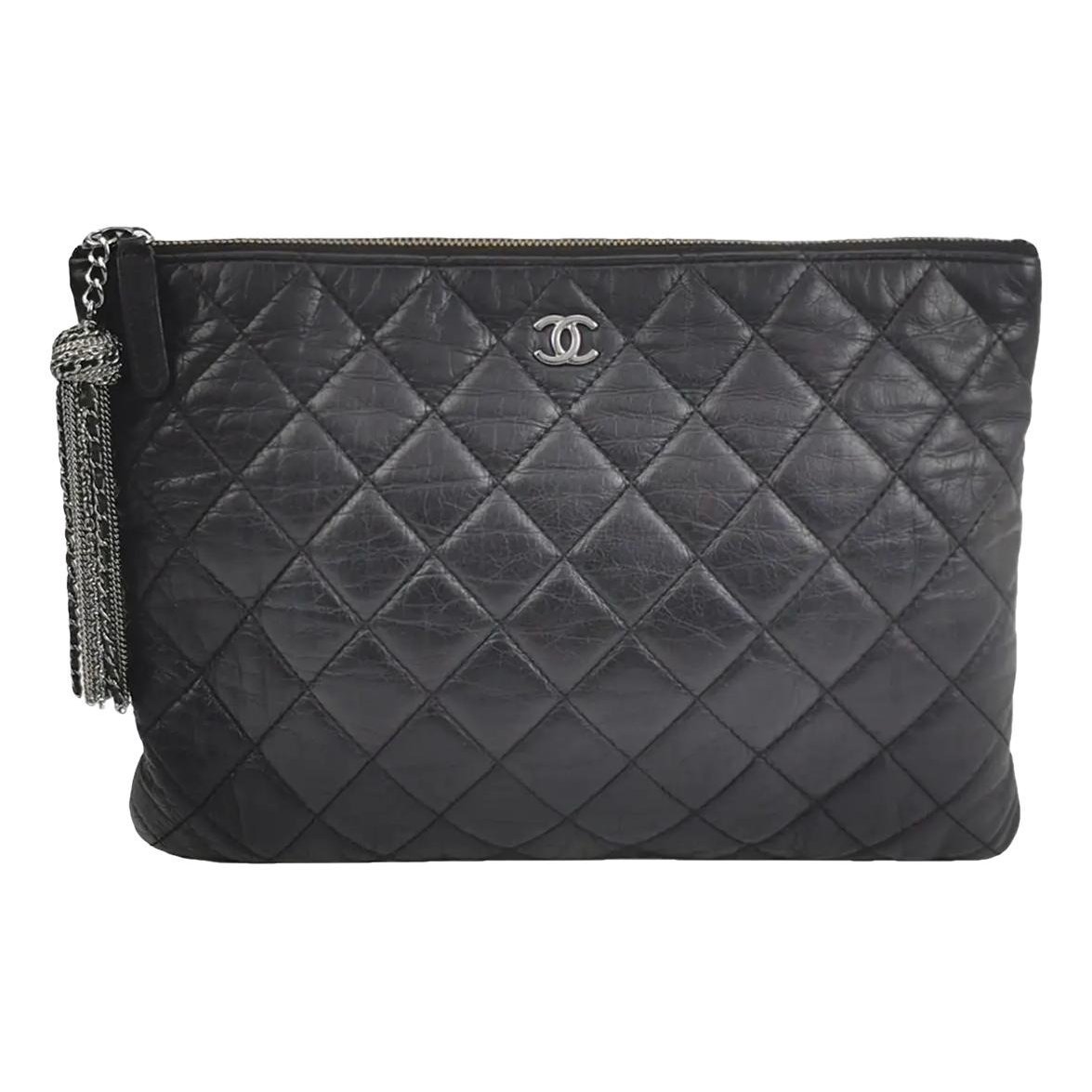 Timeless/Classique leather clutch bag