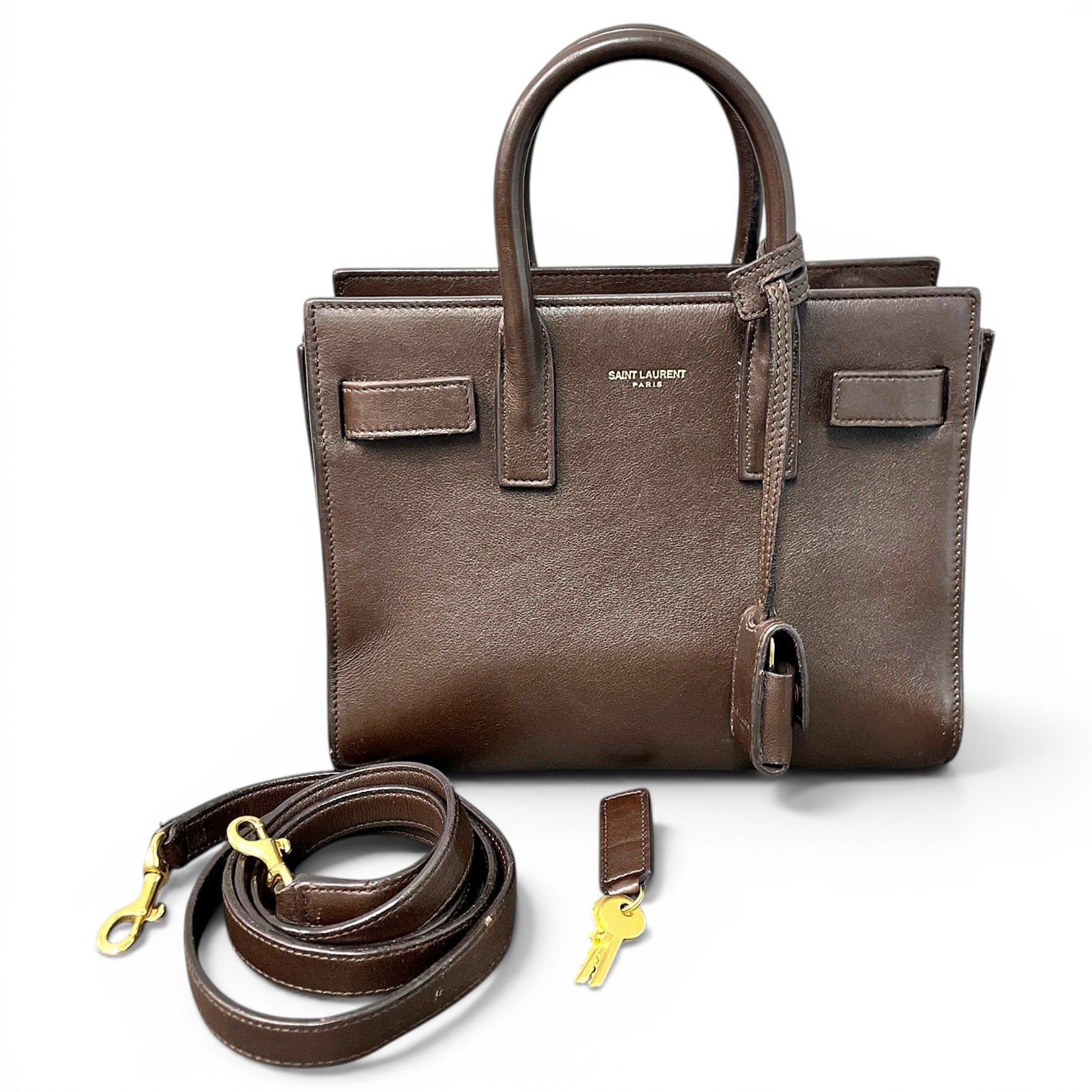 Sac de Jour leather handbag