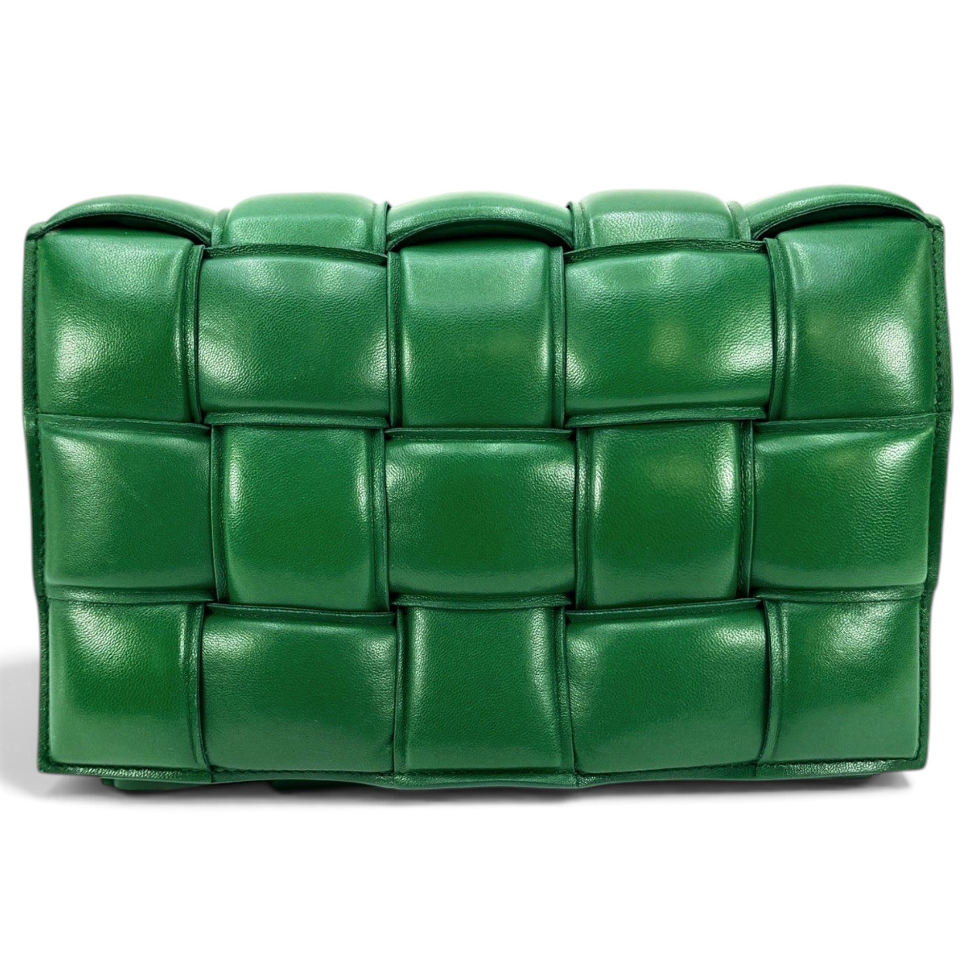Cassette Padded leather handbag
