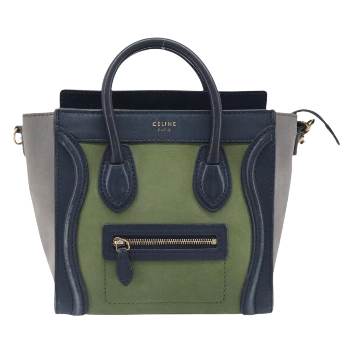 Luggage leather handbag