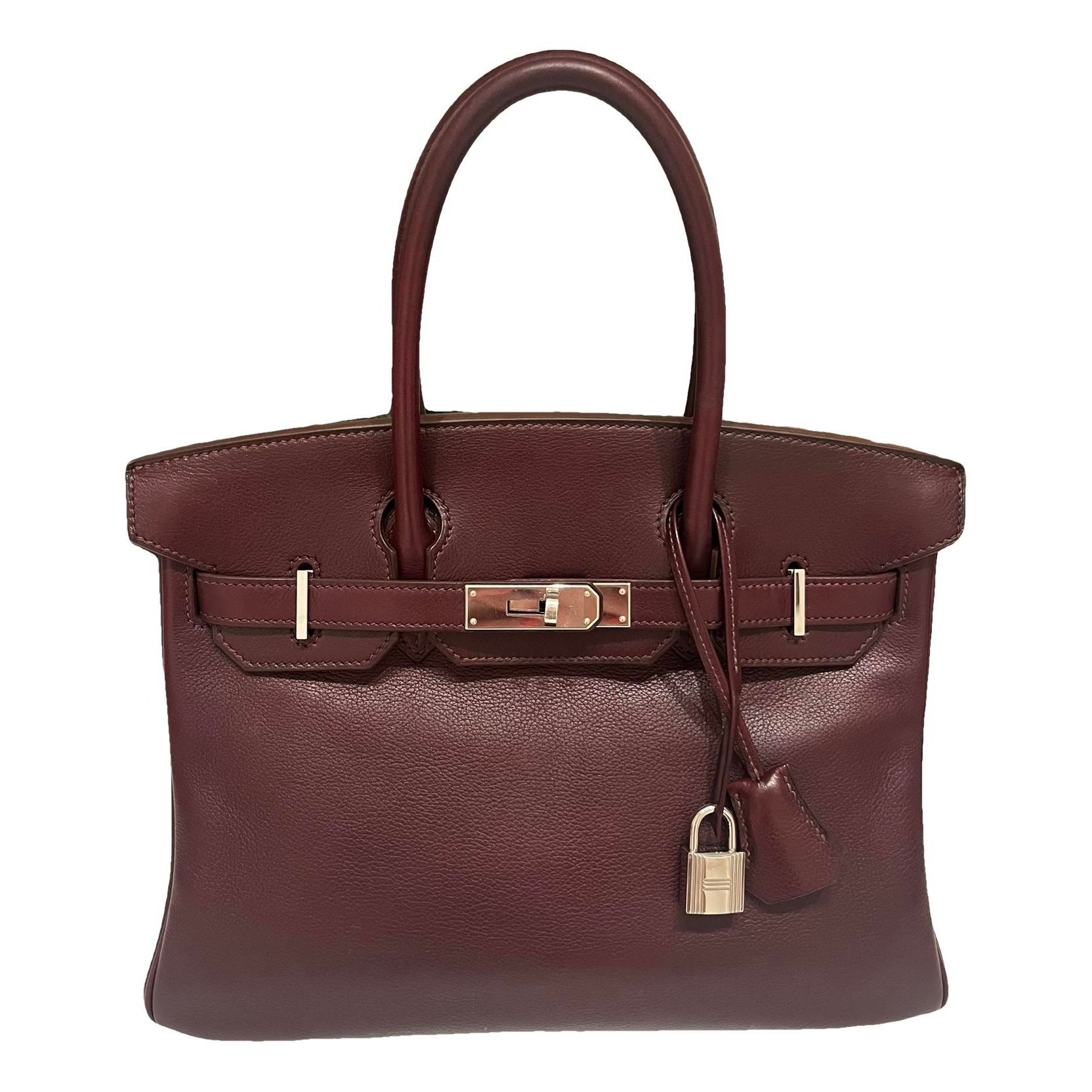 Birkin 30 leather handbag