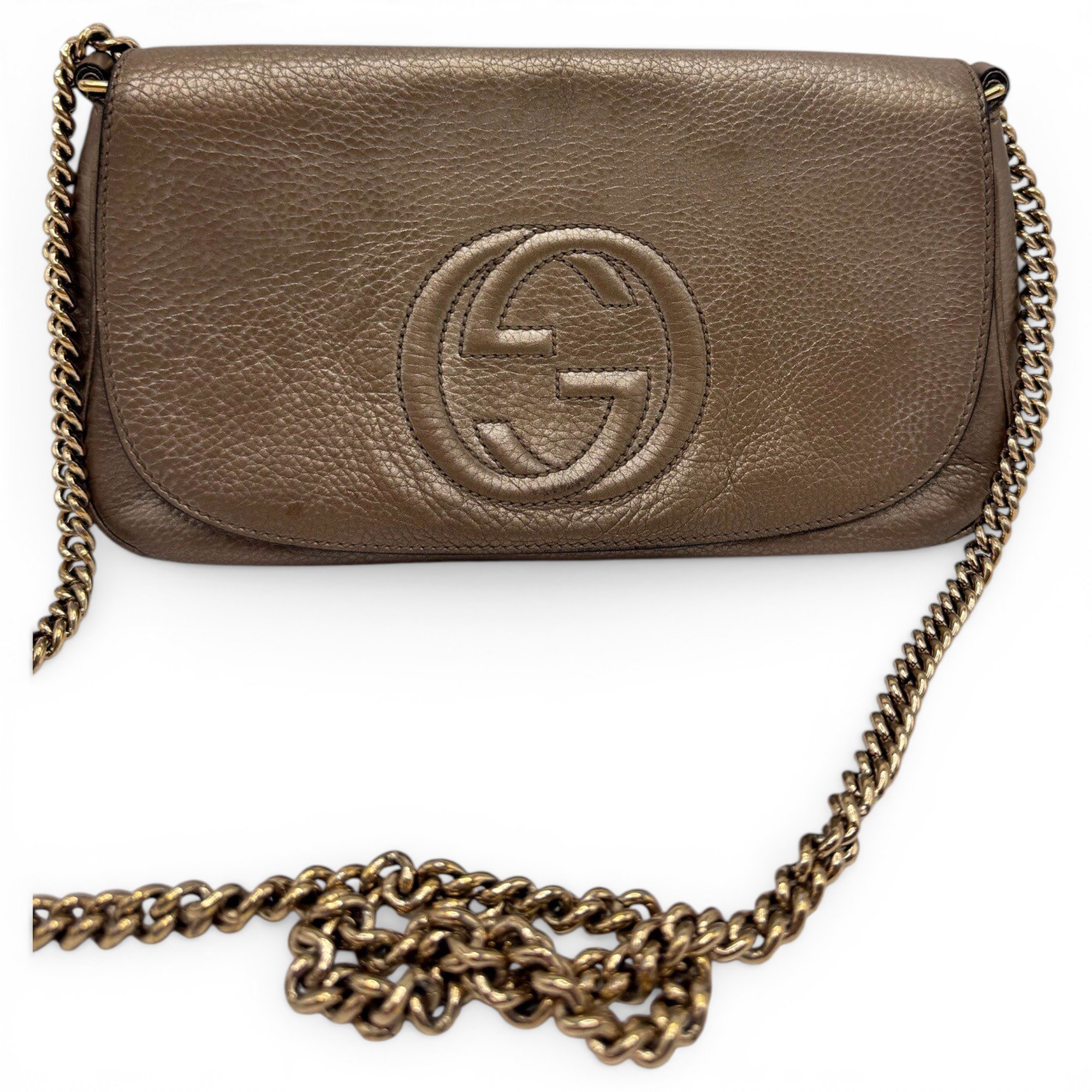 Soho Long Flap leather crossbody bag