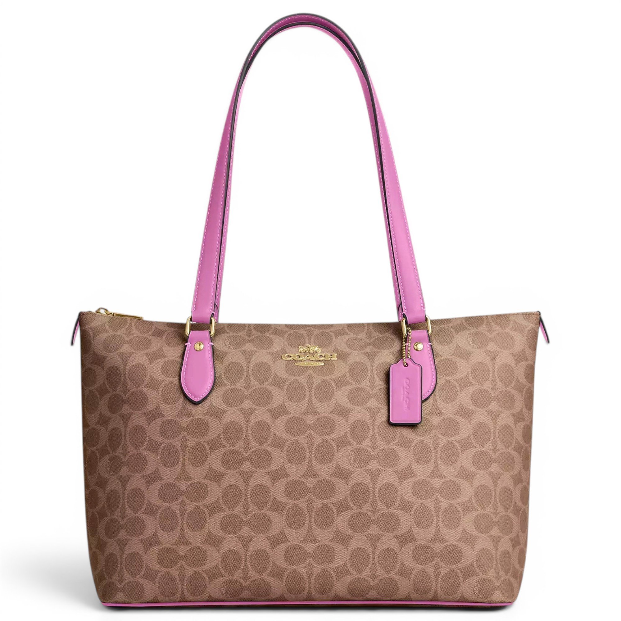 Leather tote