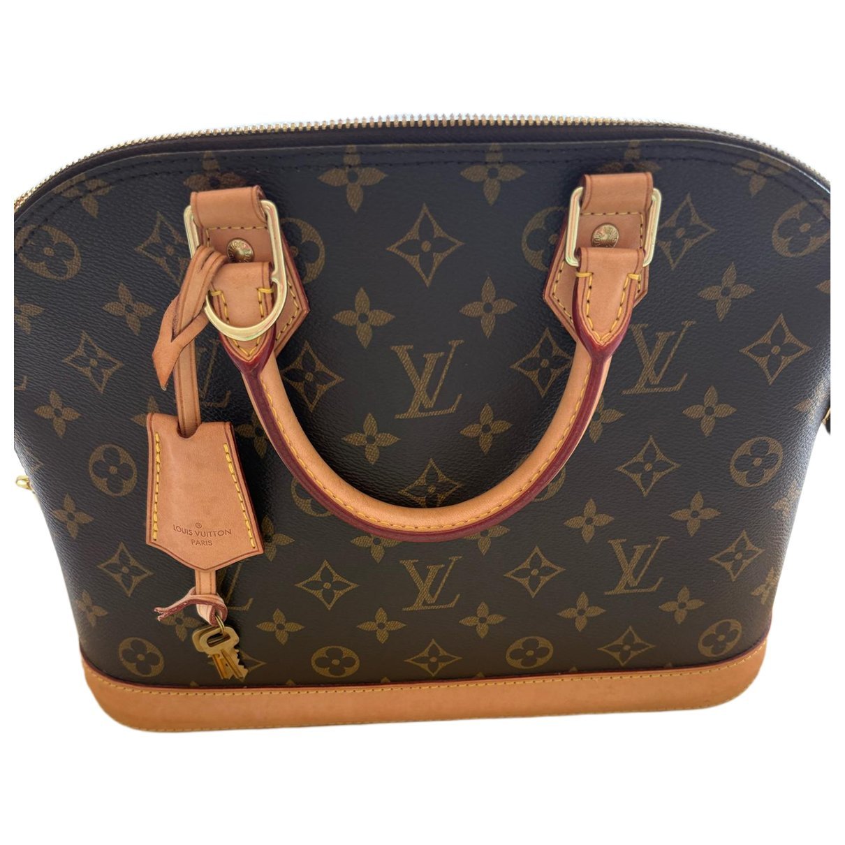 Alma leather handbag