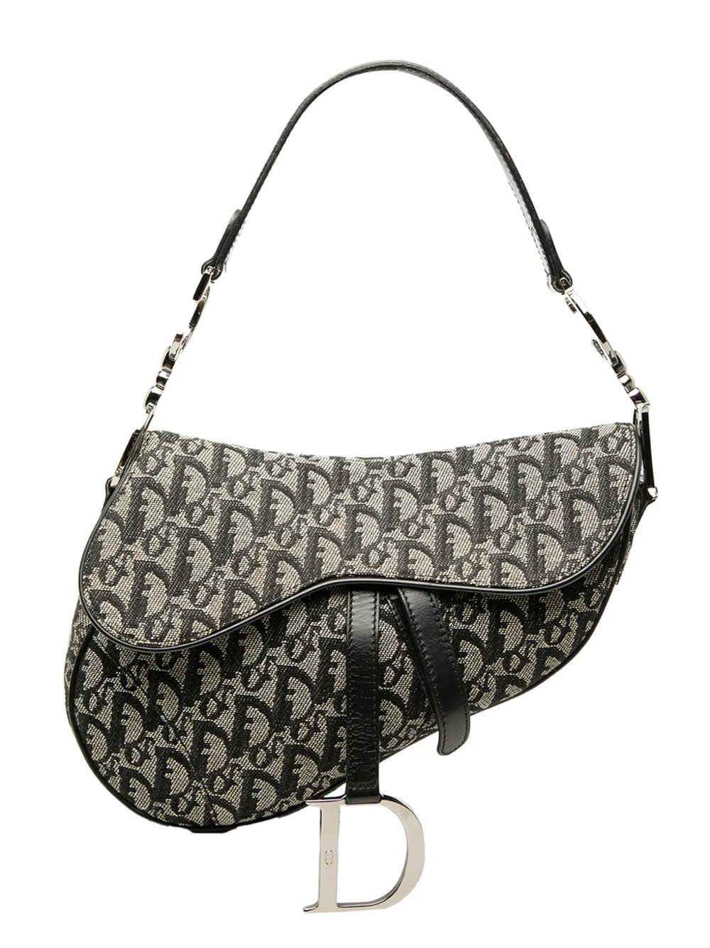 2002 Diorissimo Canvas Saddle Bag shoulder bag