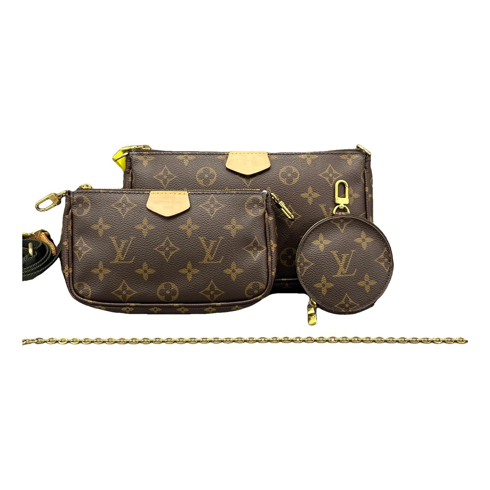 Multi Pochette Accessoires leather crossbody bag
