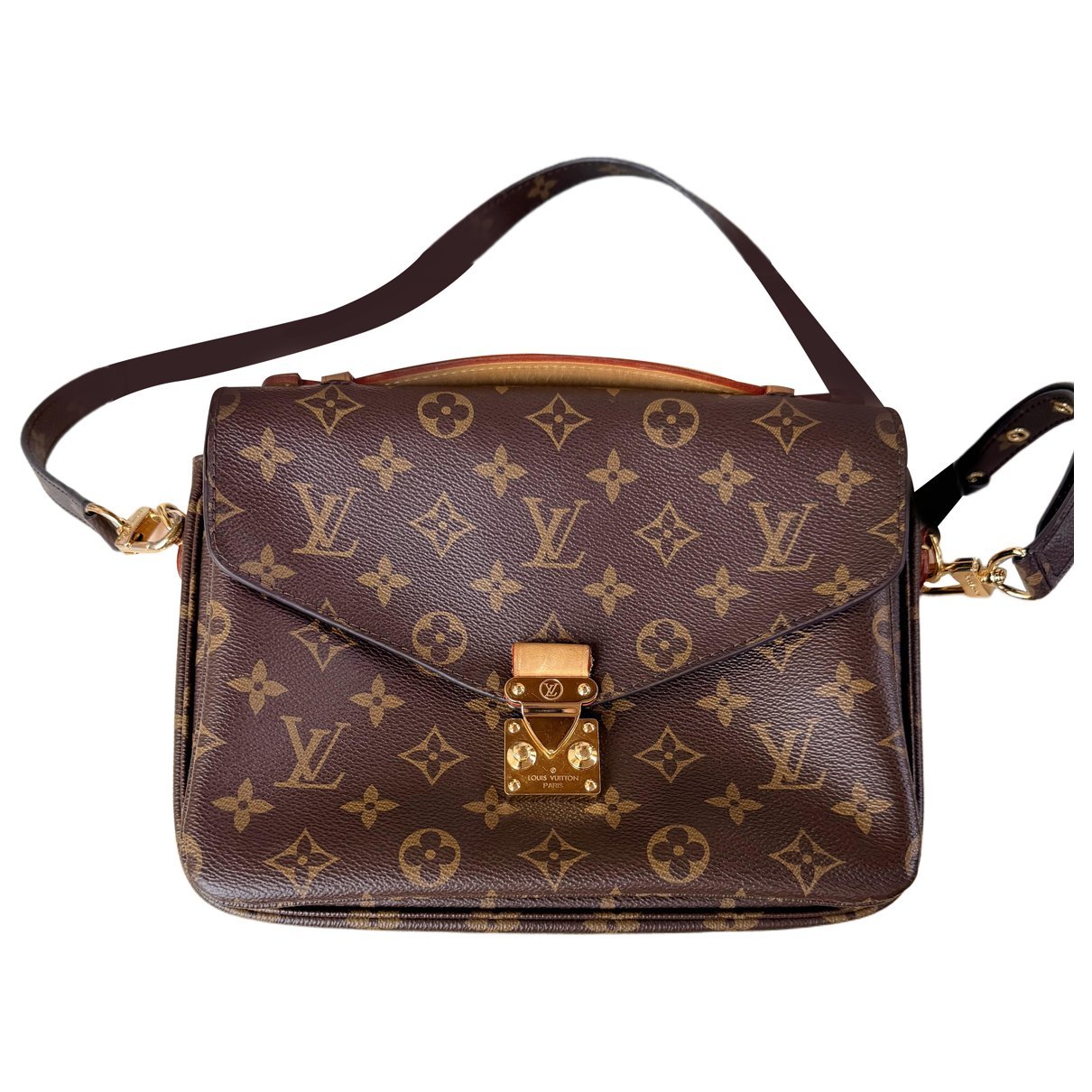 Metis leather handbag