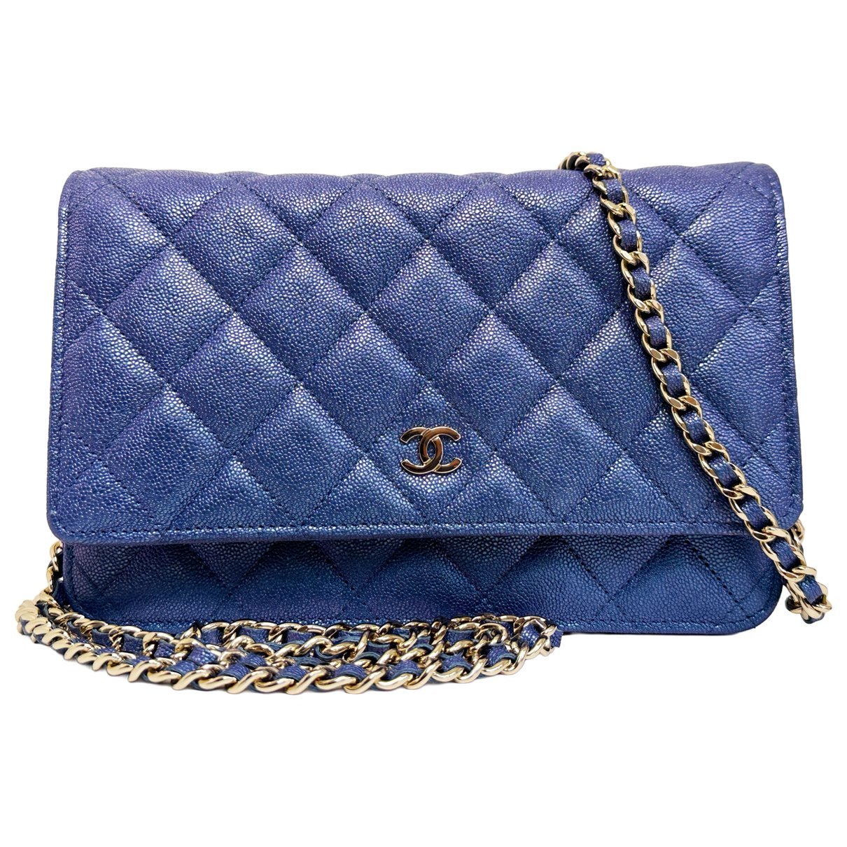 Wallet On Chain Timeless/Classique leather crossbody bag