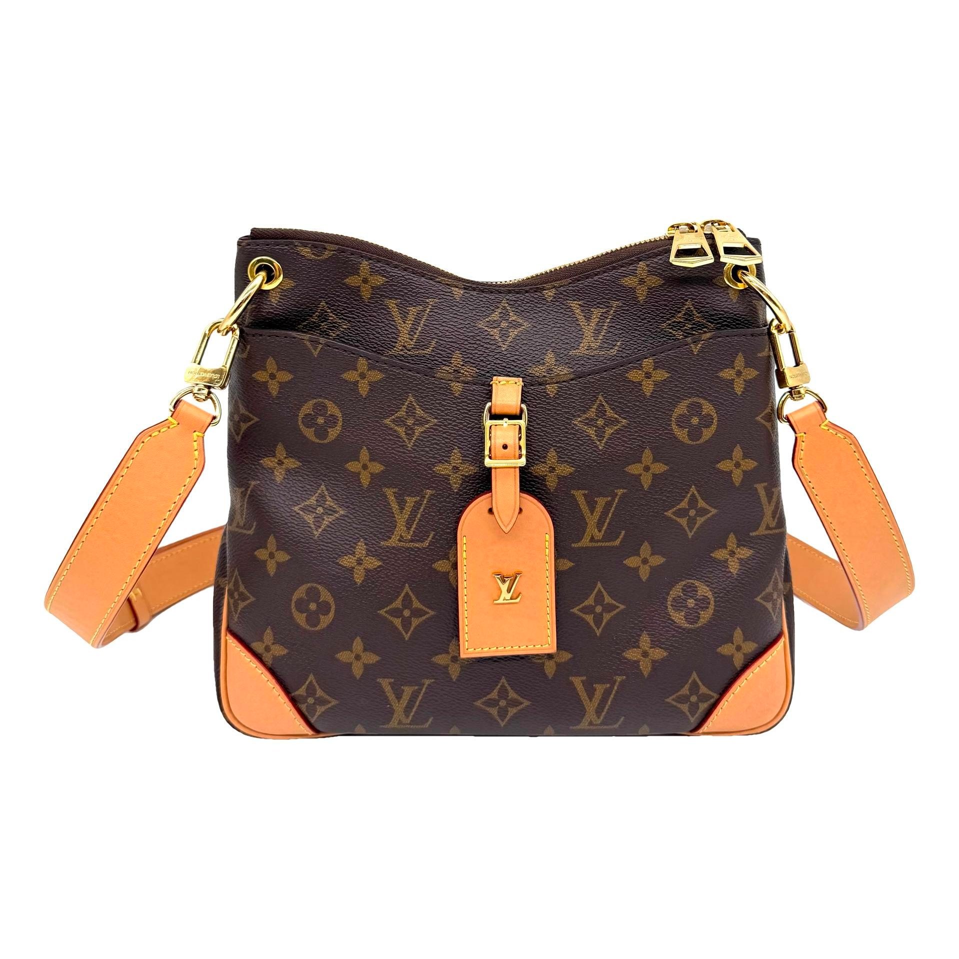 Odéon leather crossbody bag