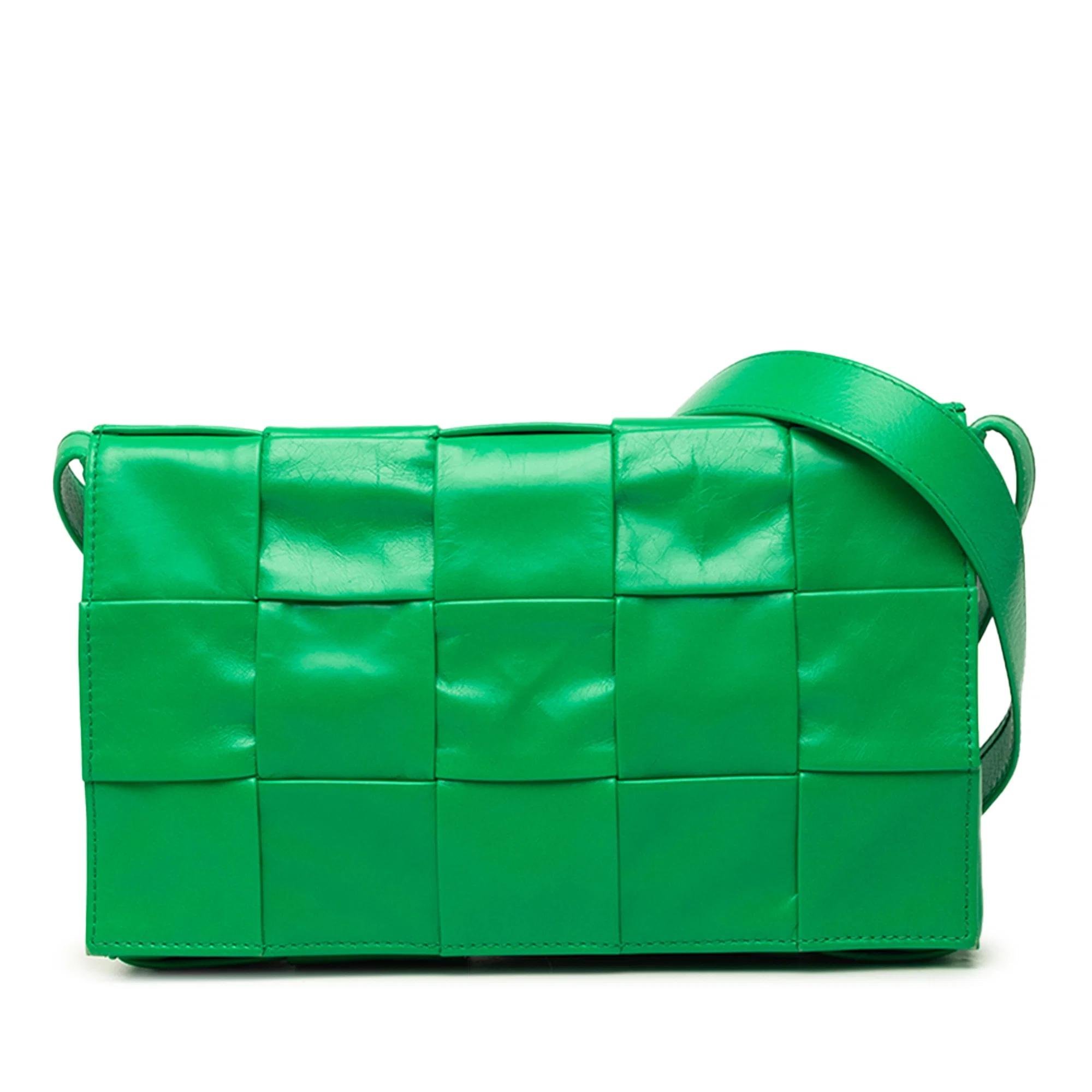 Cassette leather crossbody bag