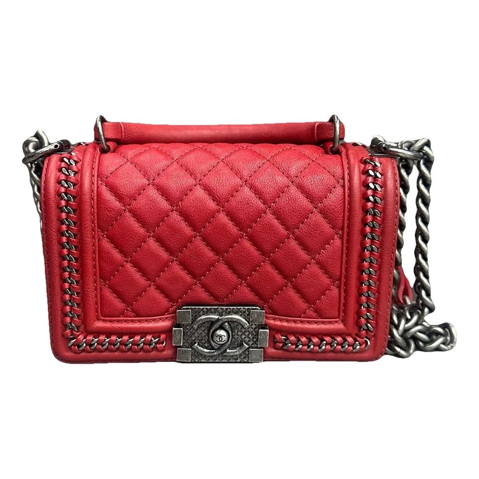Boy leather handbag