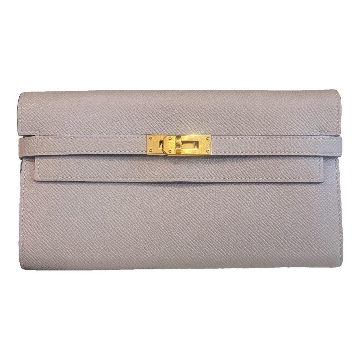 Kelly to go leather clutch bag