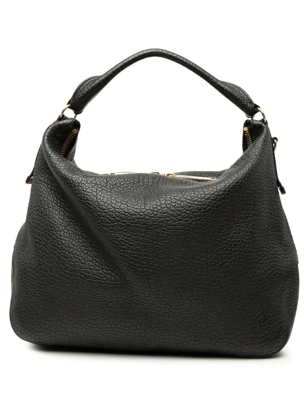 Burberry 2000-2017 Grained Calfskin Heritage Ledbury Convertible Hobo satchel