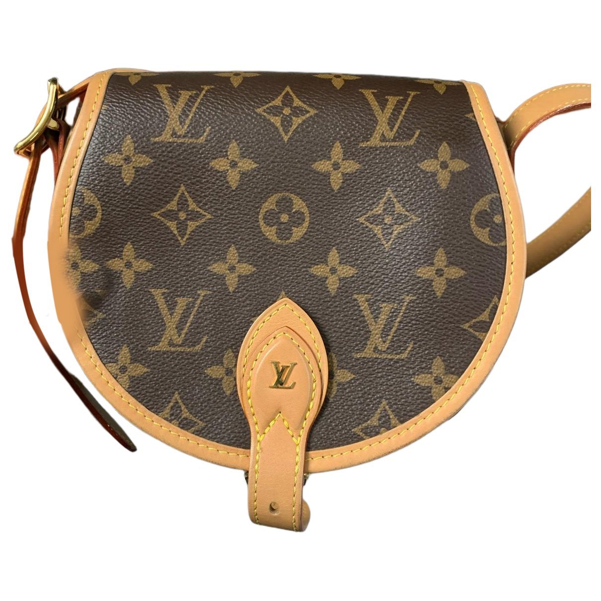 Tambourin leather handbag