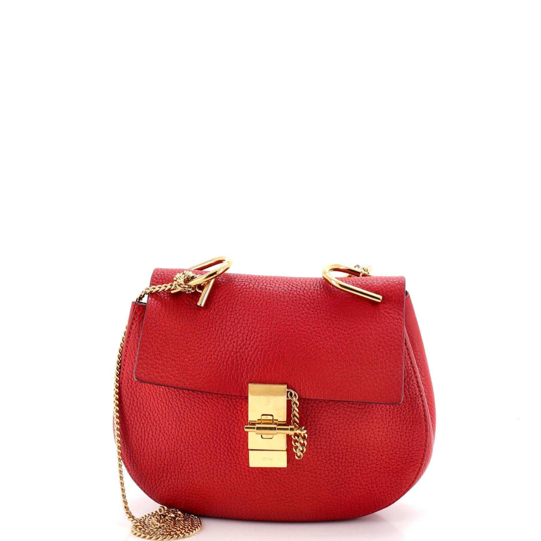 Leather crossbody bag