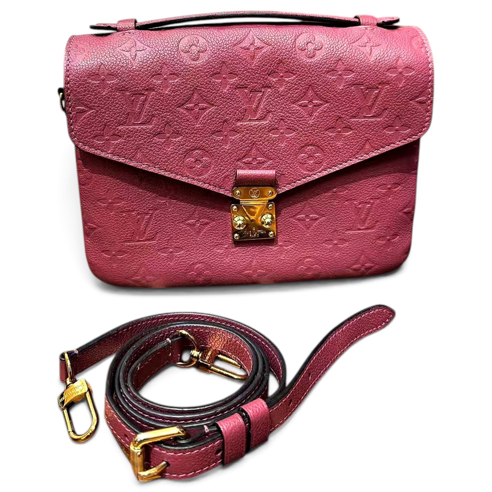 Metis leather handbag