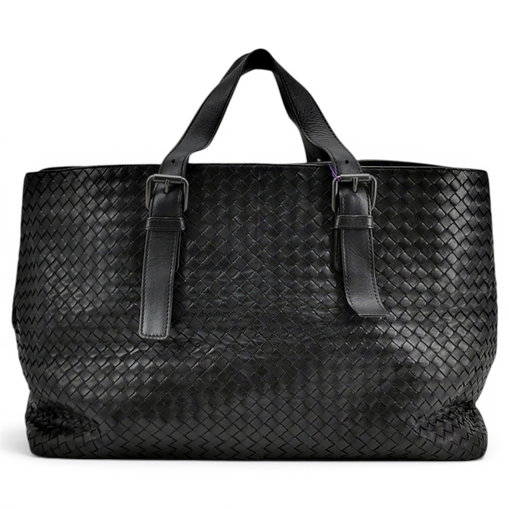 Fourre-Tout leather handbag