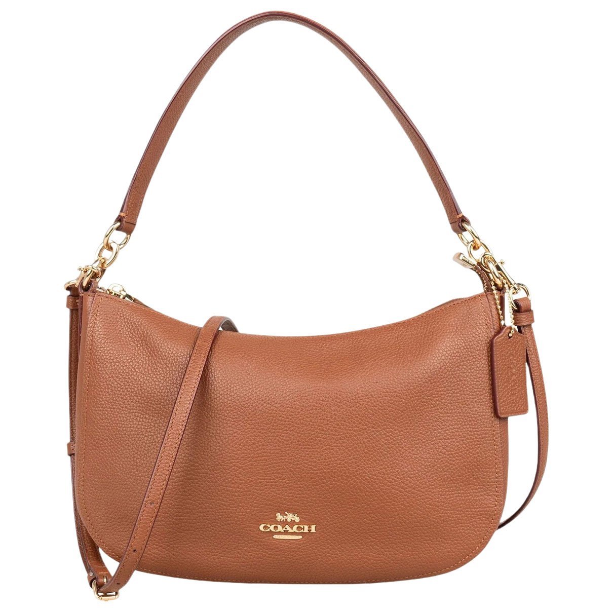 Leather crossbody bag