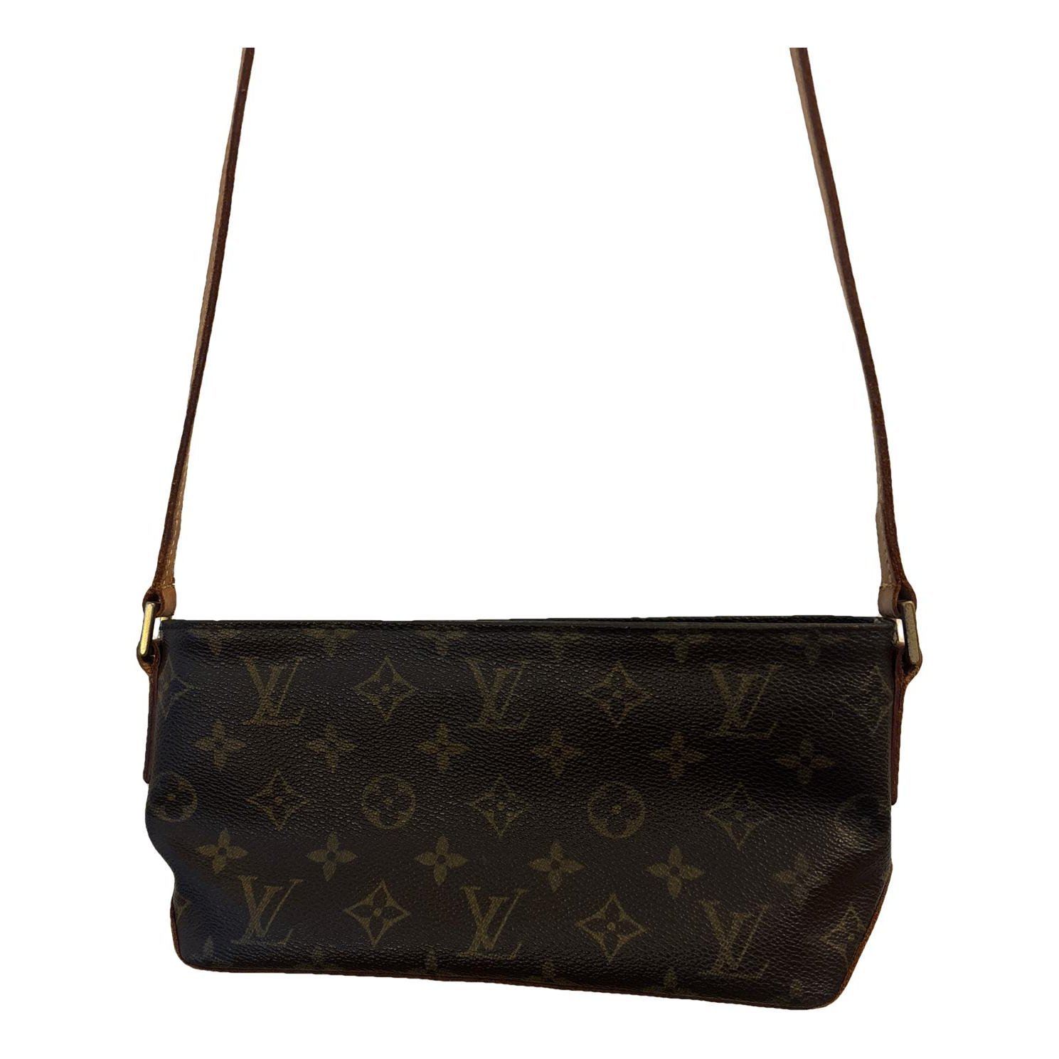 Trotteur leather handbag