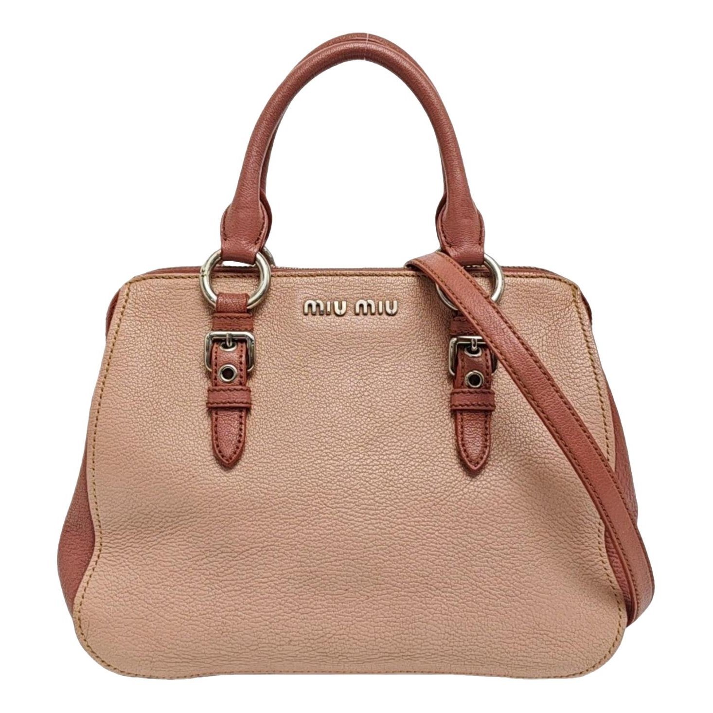 Leather handbag