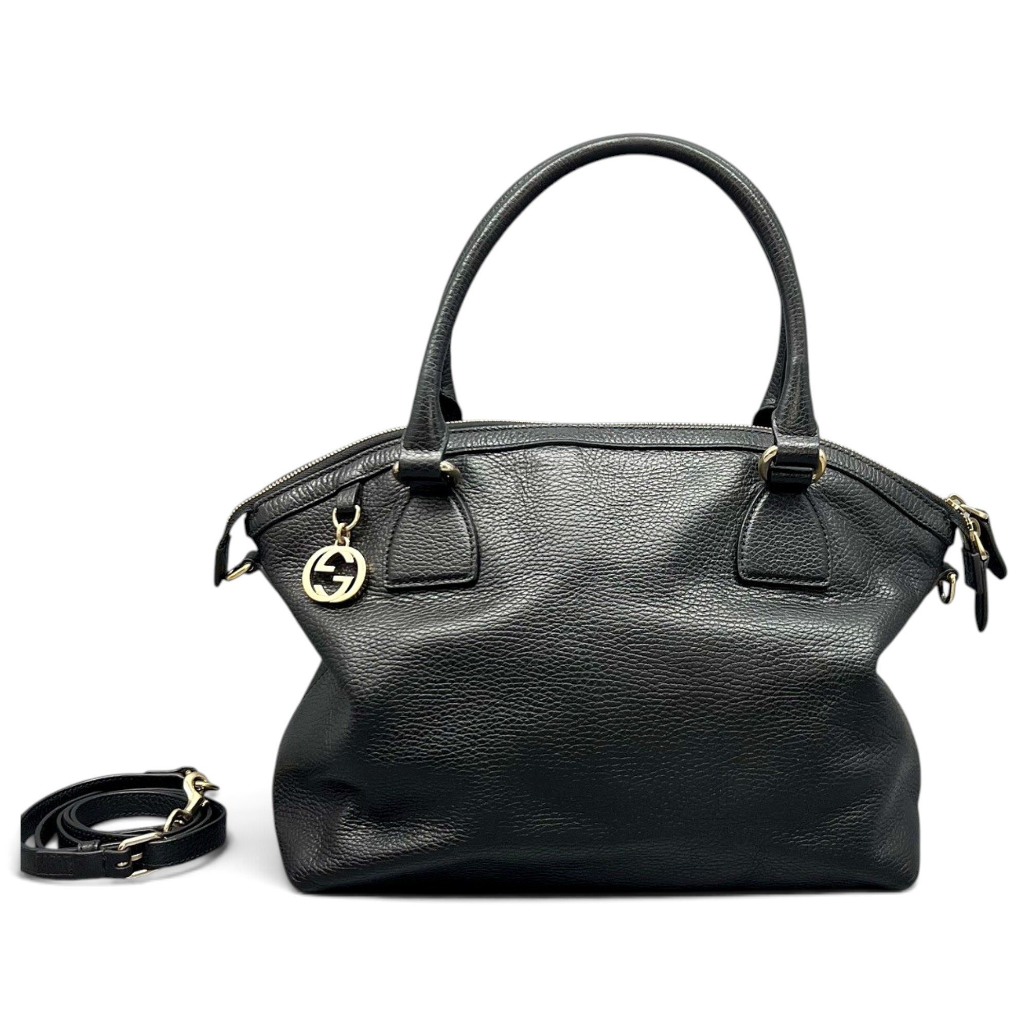 Leather handbag