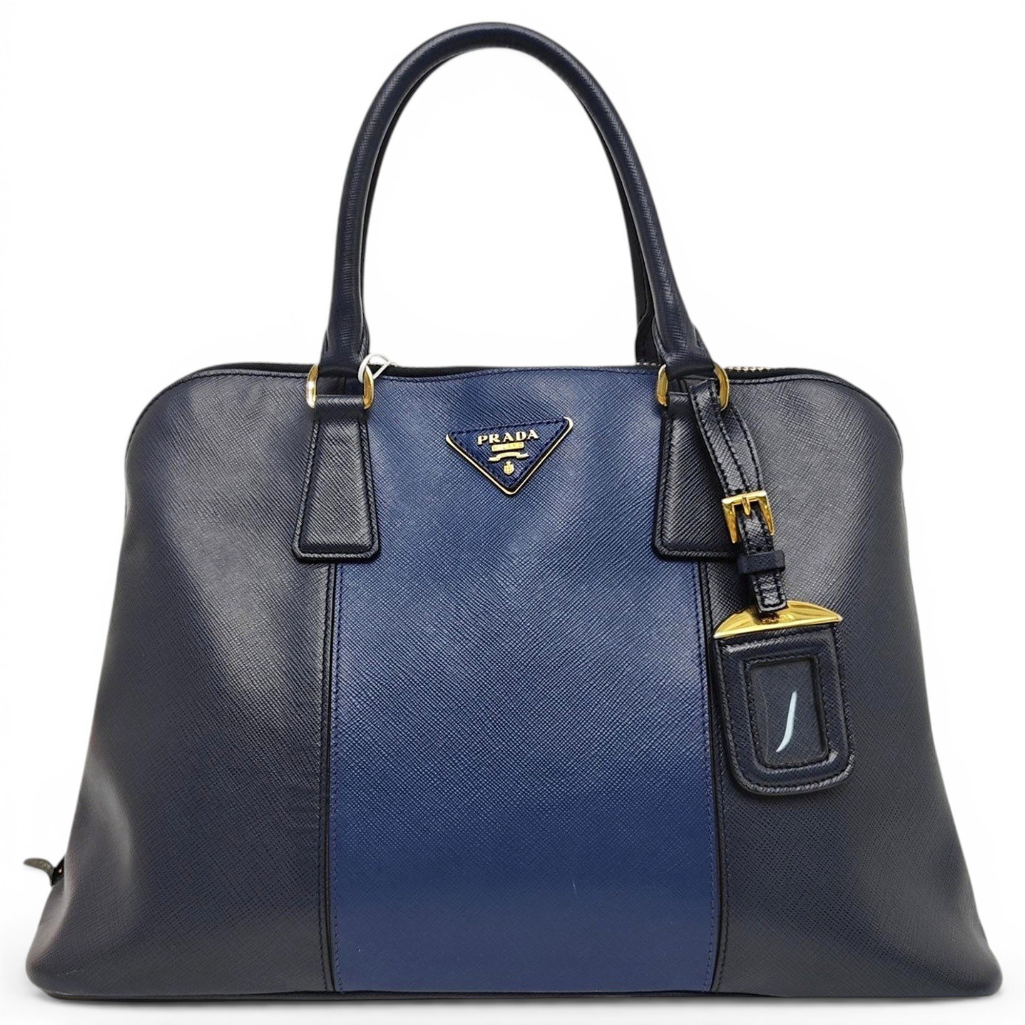 Promenade leather handbag
