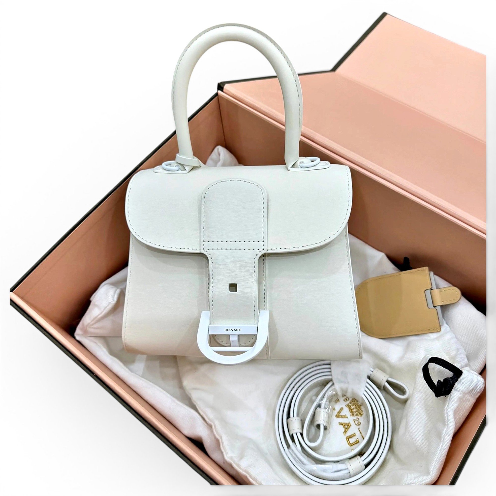 Delvaux Brillant leather handbag