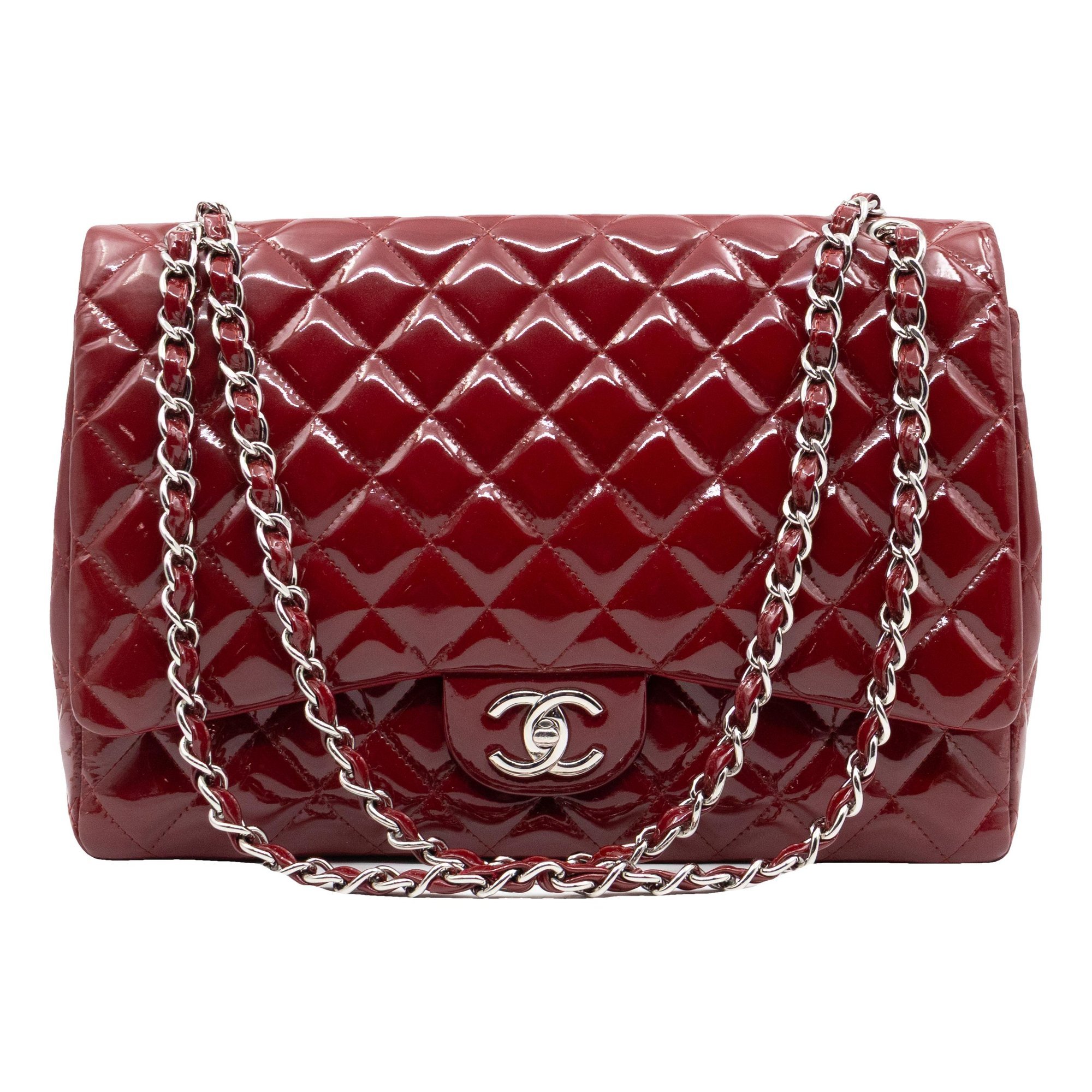 Timeless/Classique patent leather handbag