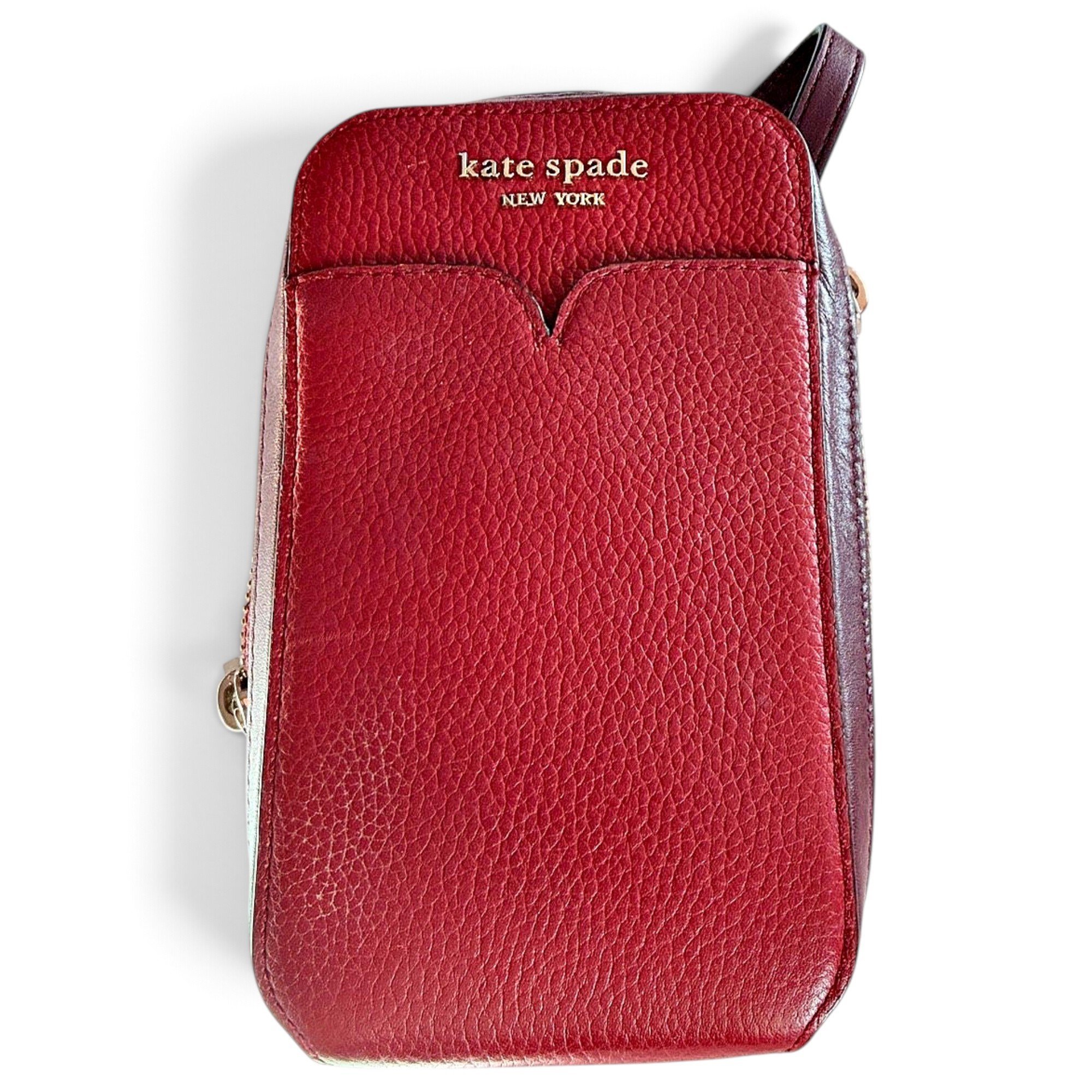 Leather crossbody bag