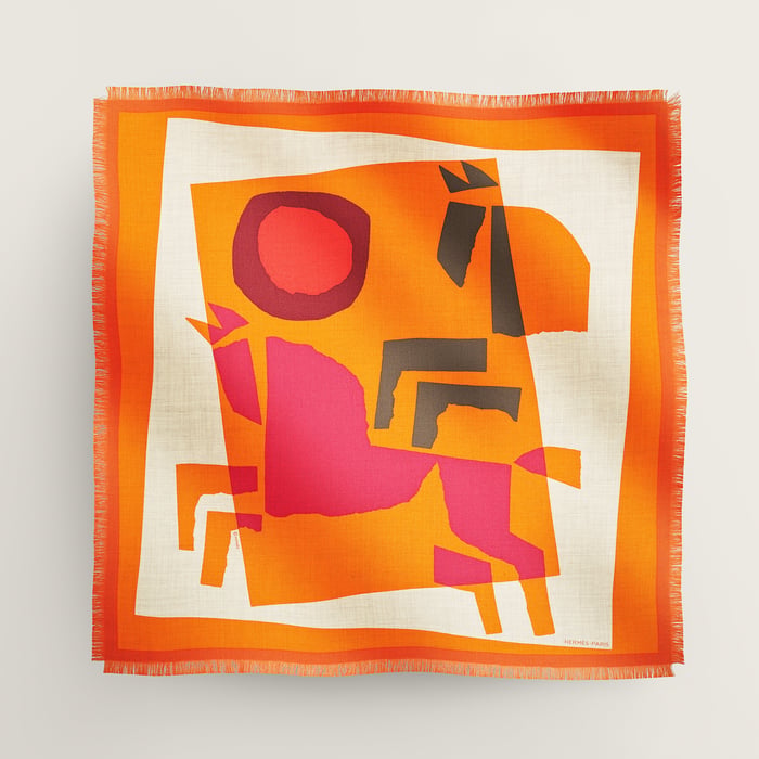 Velký Lov Fringed Scarf 65