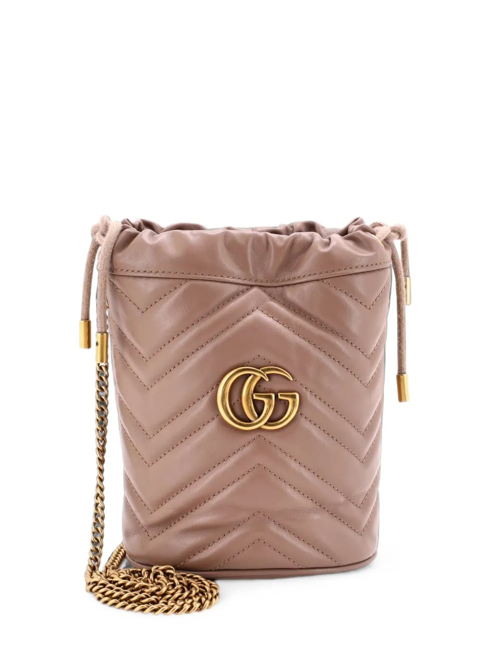 GG Marmont Matelasse Leather Mini bucket bag