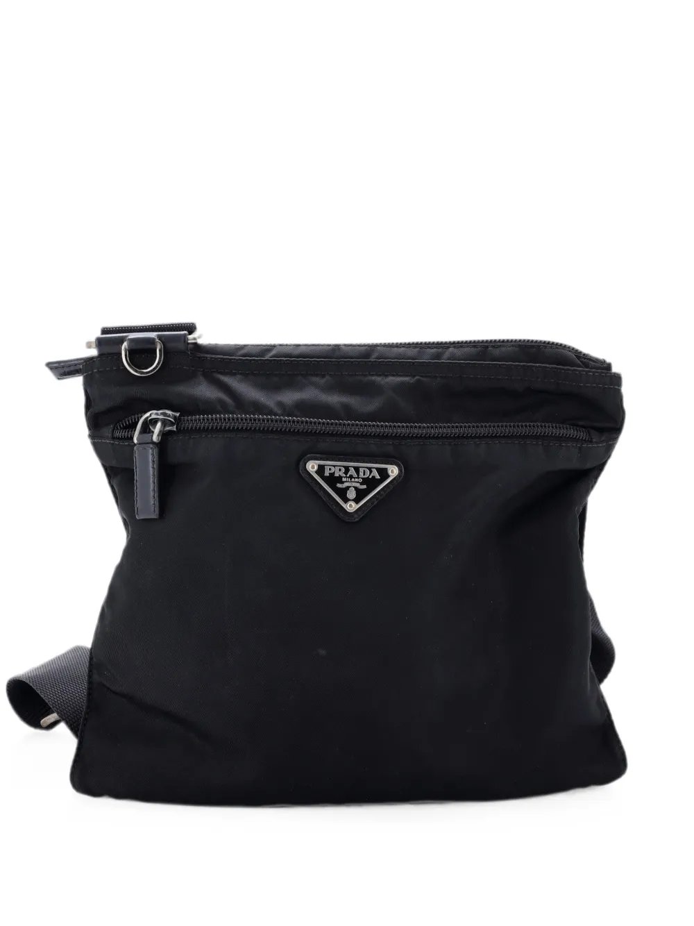 Front Pocket Messenger Bag Tessuto Medium crossbody bag