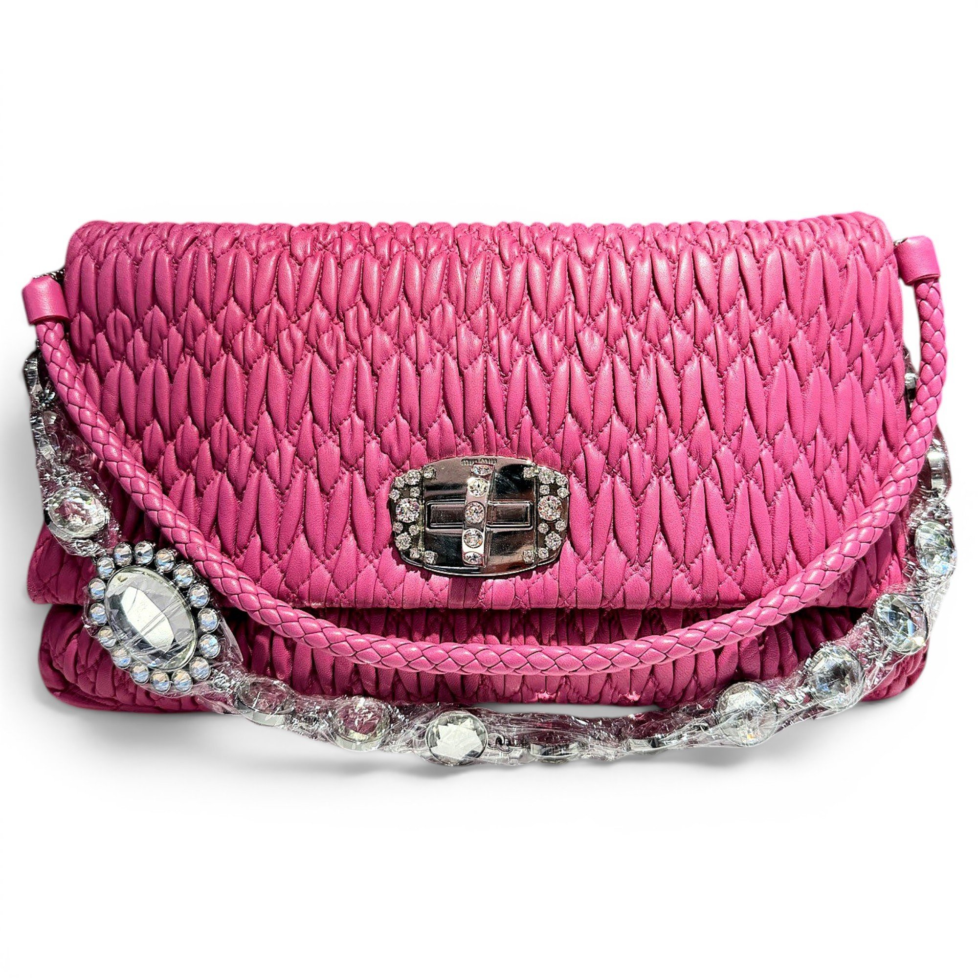 Leather crossbody bag