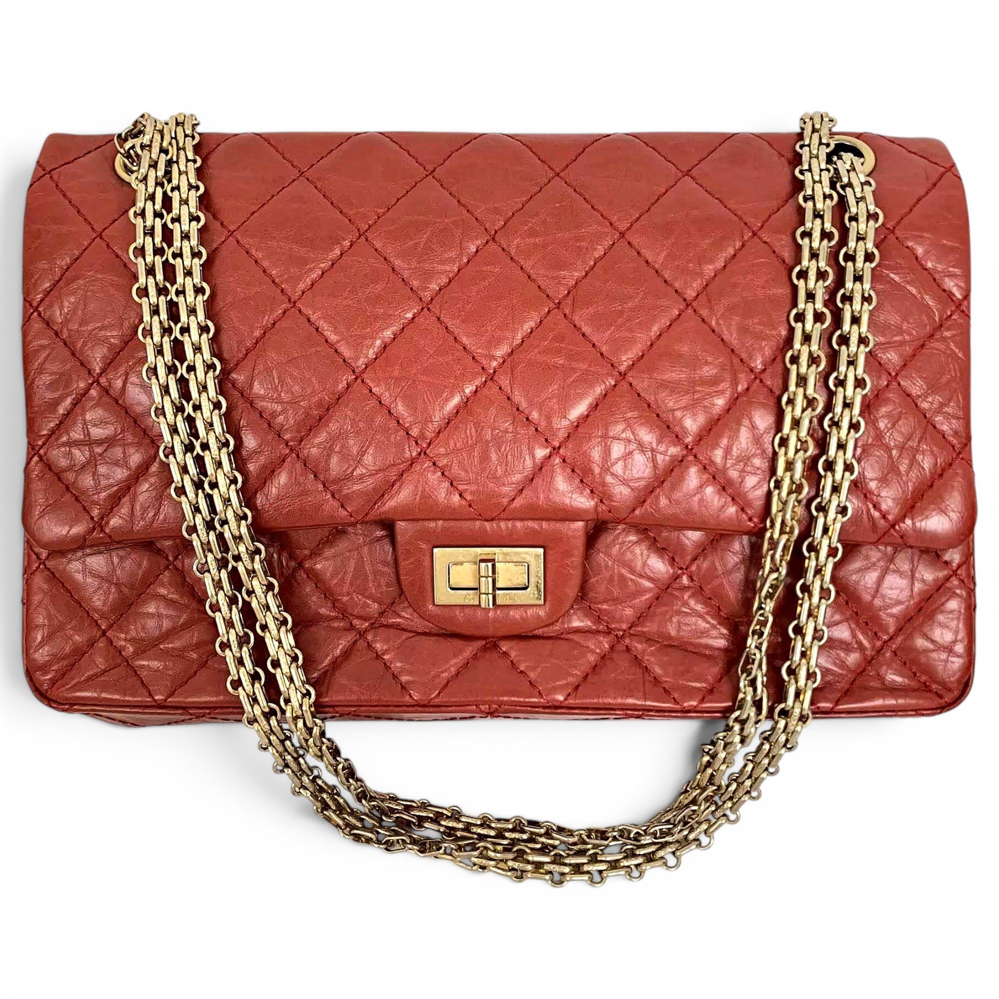 2.55 leather handbag
