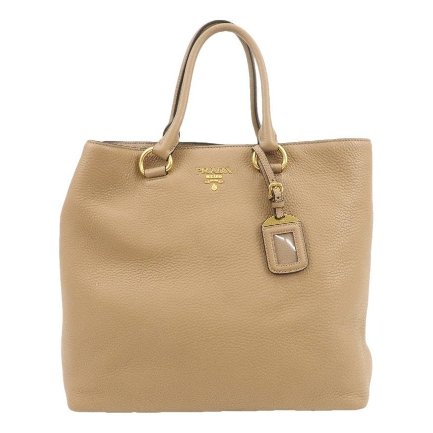 Leather tote