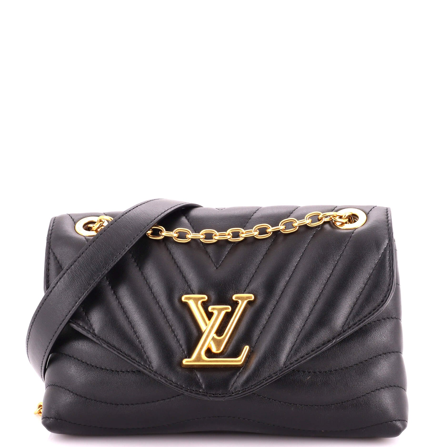 New Wave Chain Bag NM Quilted Leather MM