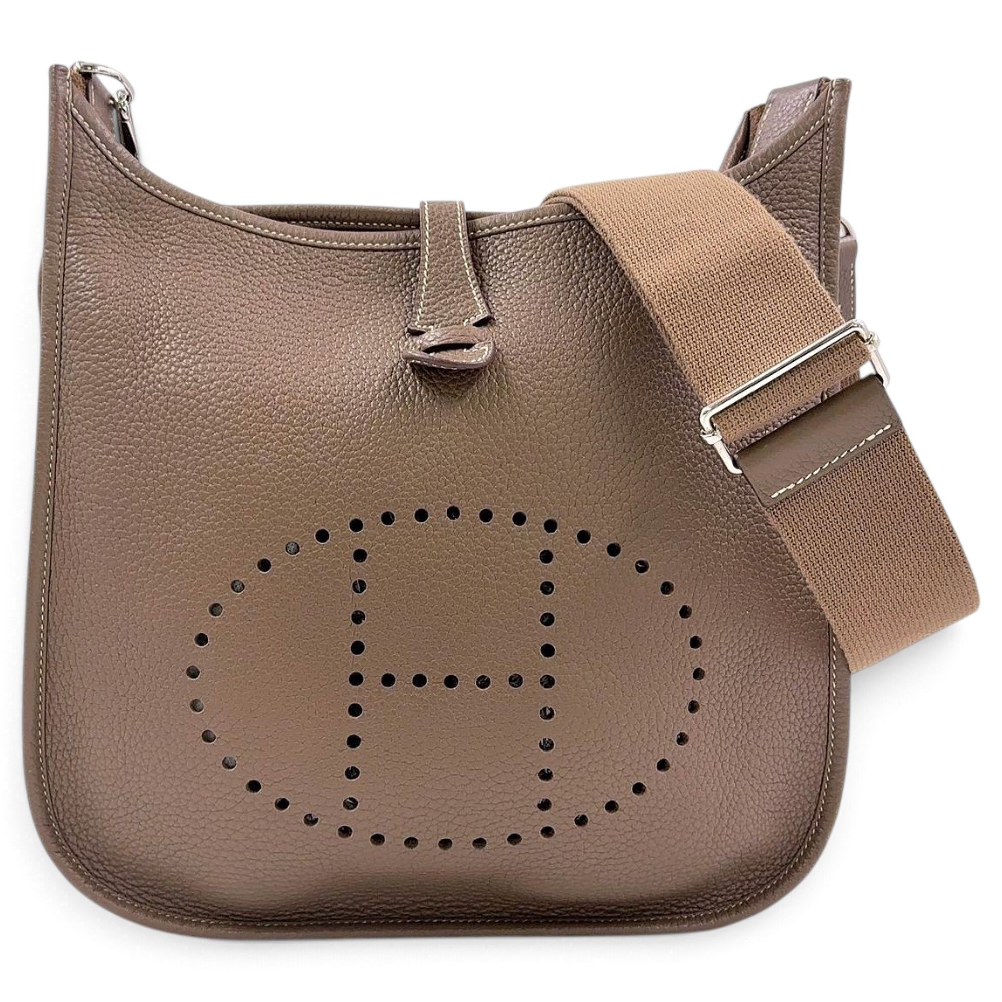 Evelyne leather handbag