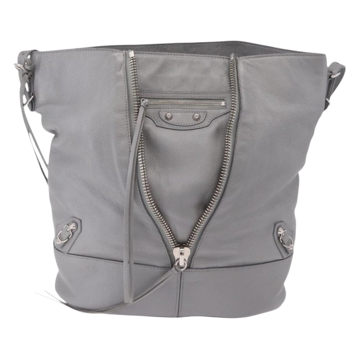 Papier leather handbag