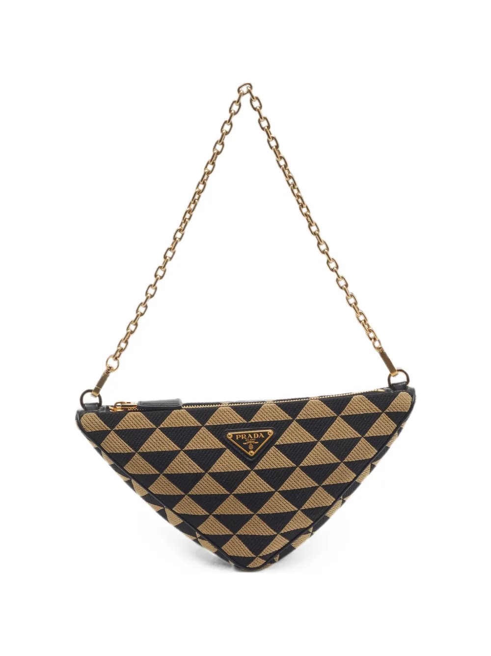 Symbole triangle shoulder bag