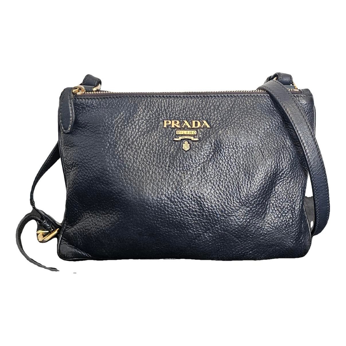 Leather crossbody bag