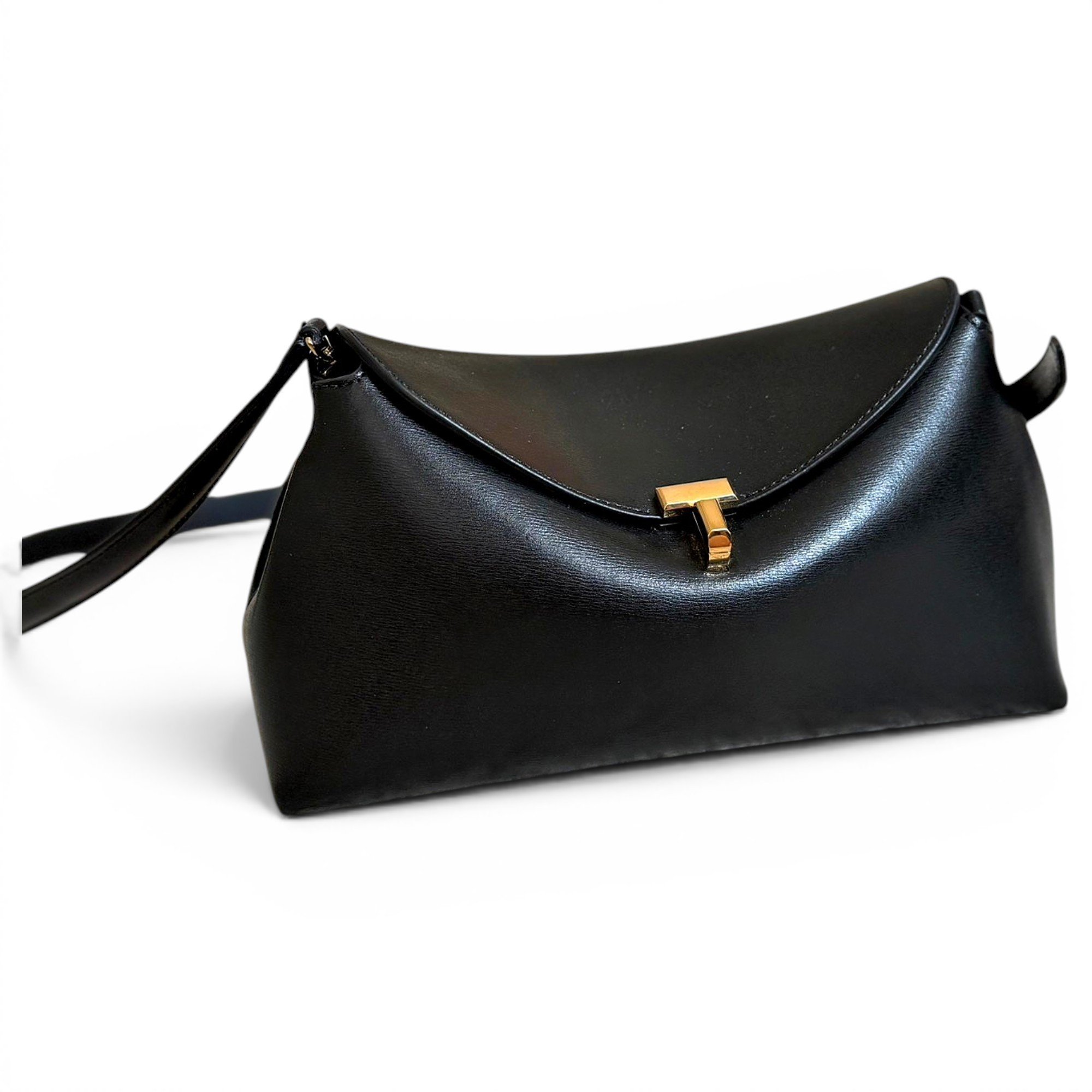 T-Lock leather handbag