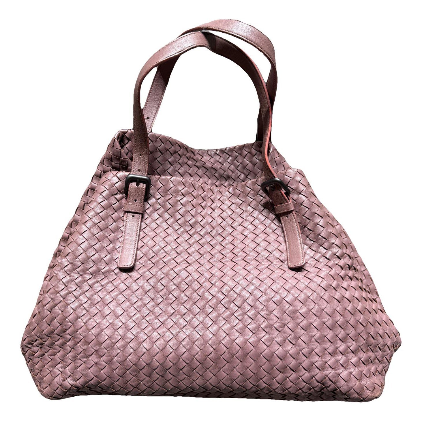 Fourre-Tout leather handbag