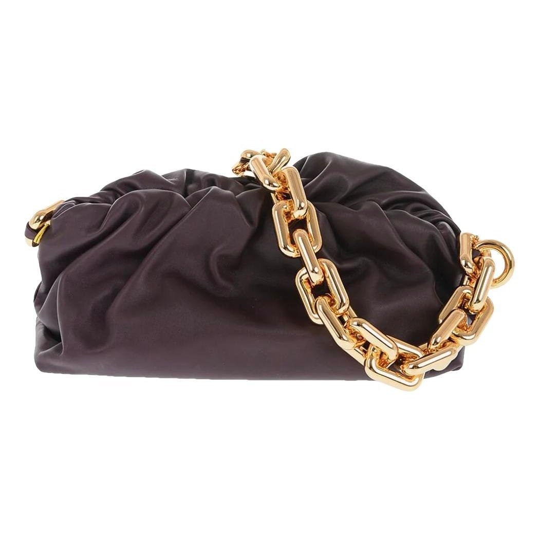 Chain Pouch leather bag