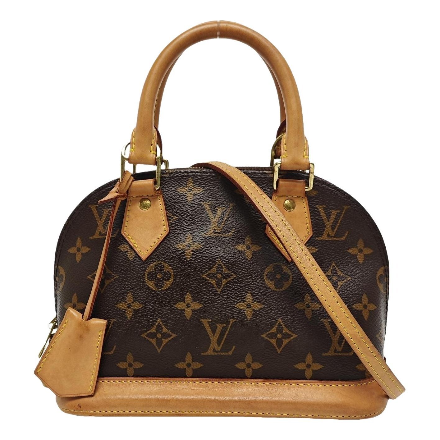 Alma leather handbag