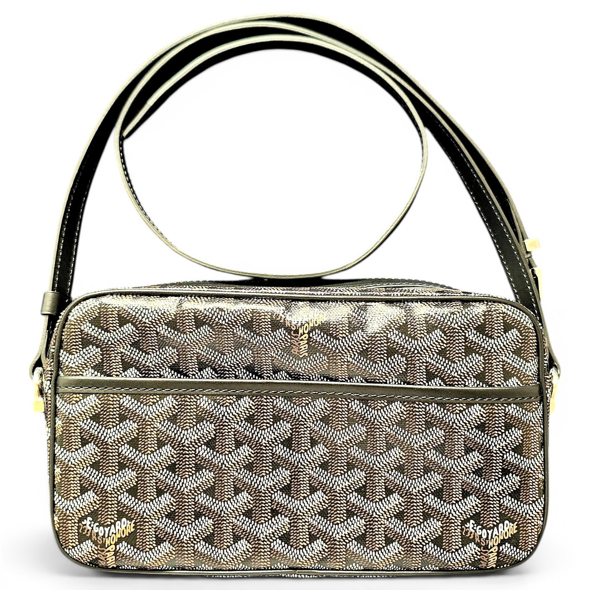 Cap vert cloth crossbody bag