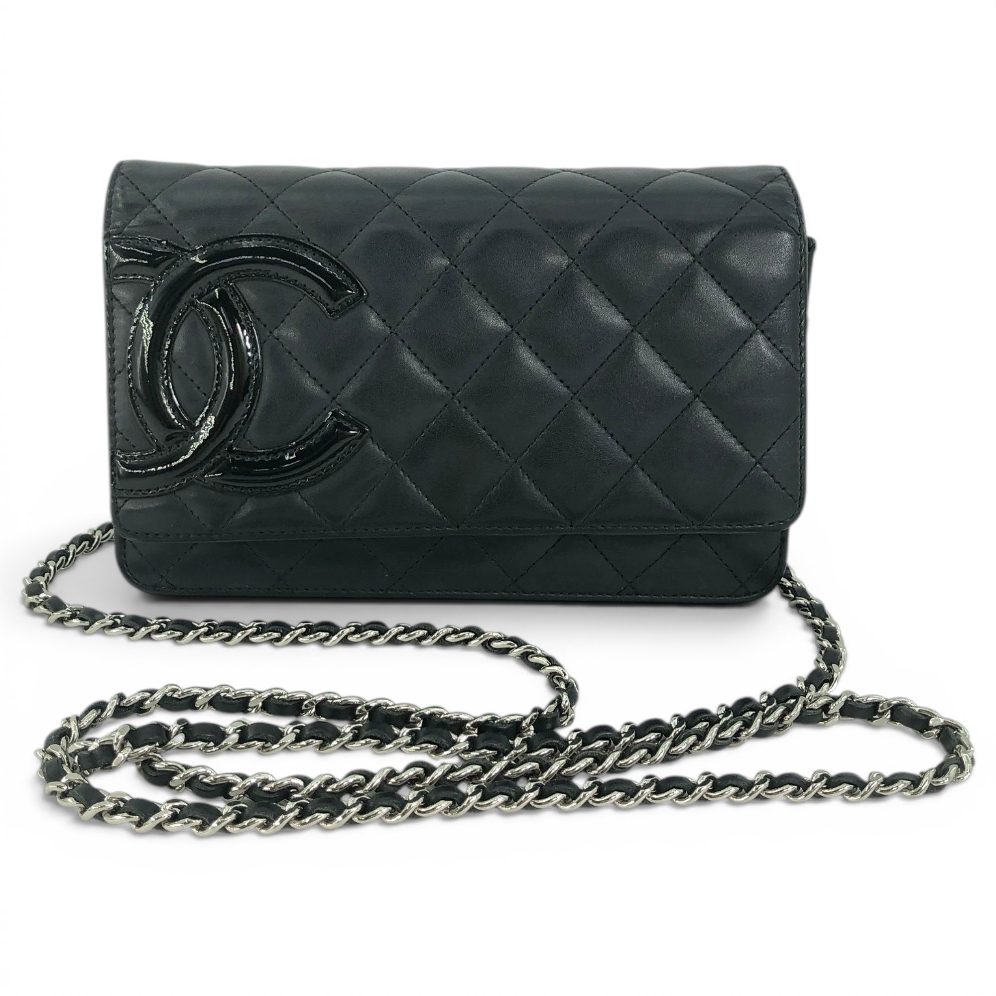 Wallet On Chain Cambon leather crossbody bag