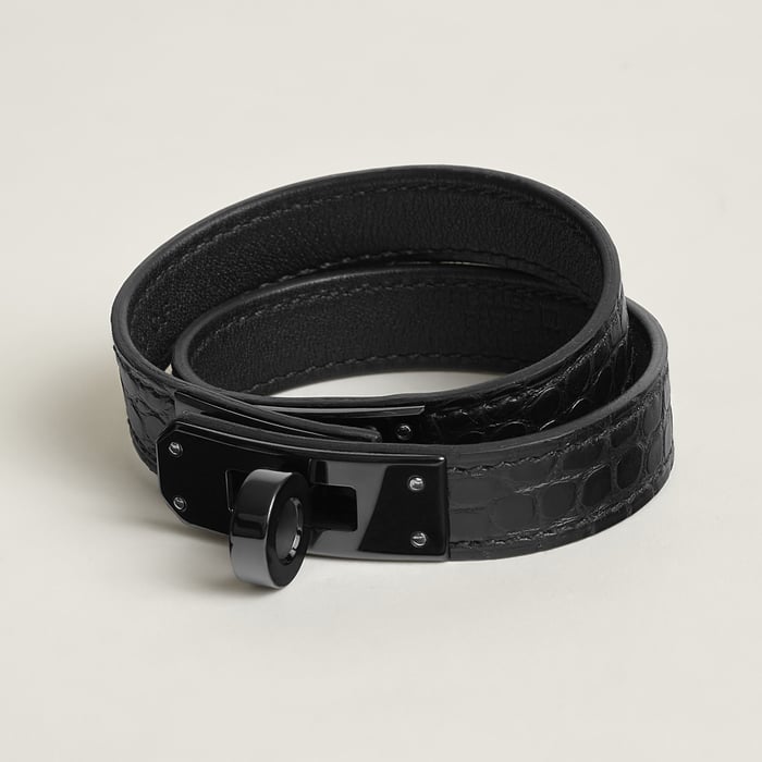 Noir Kelly Double Tour So Black Bracelet