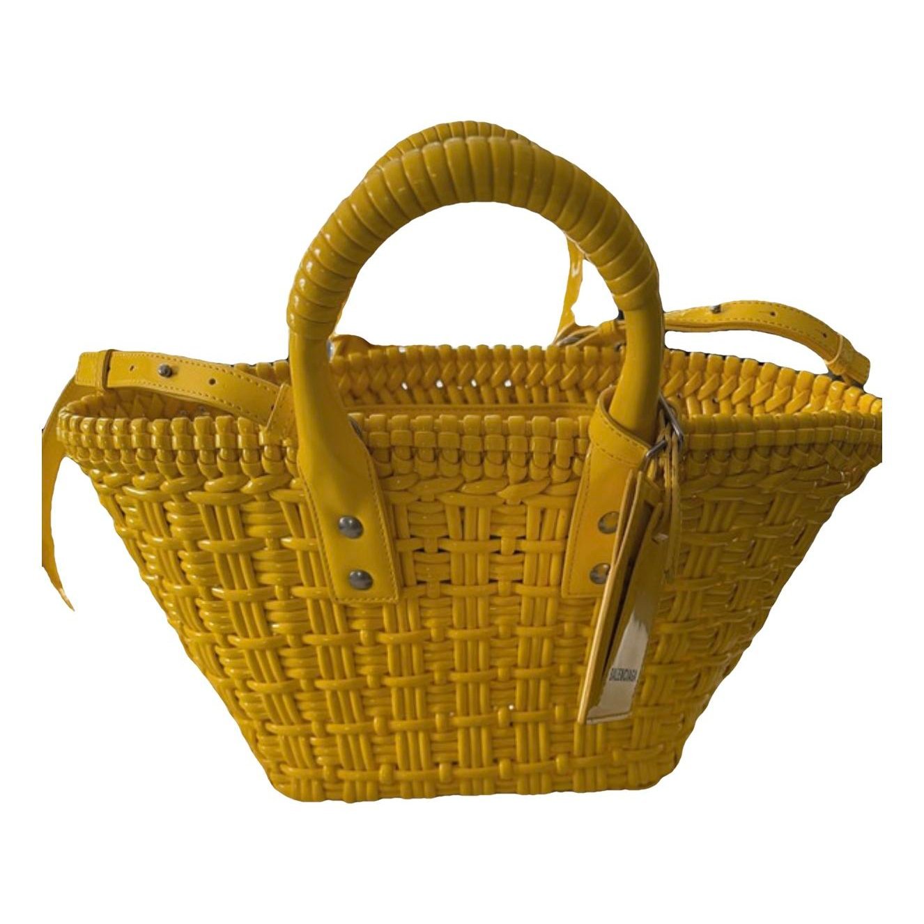 Bistro Panier patent leather tote