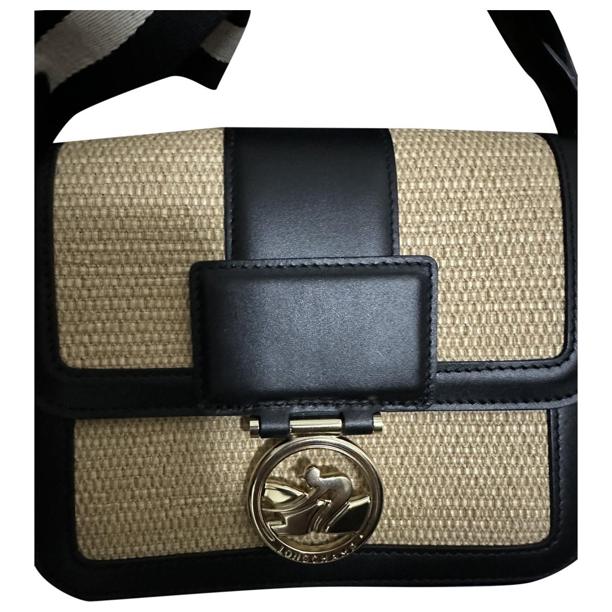 Mademoiselle leather crossbody bag