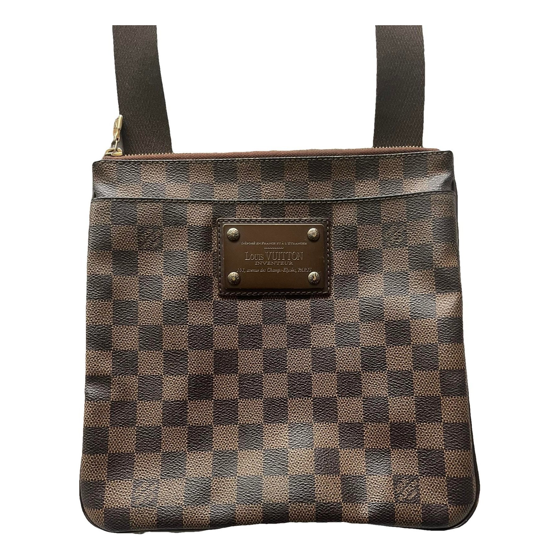 Leather crossbody bag